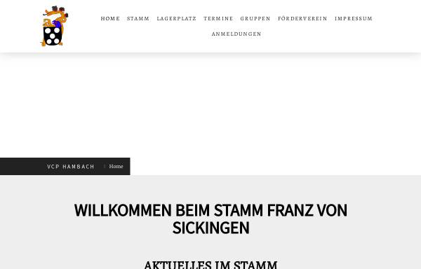 VCP Stamm Franz von Sickingen, Hambach