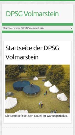 Vorschau der mobilen Webseite dpsg-volmarstein.eu, DPSG Stamm St. Augustinus & Monika Volmarstein
