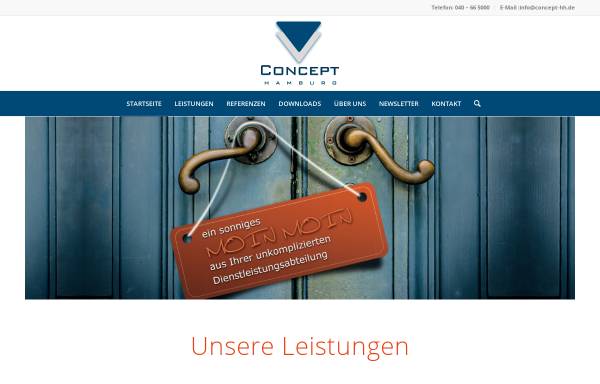 Vorschau von www.concept-hamburg.de, Concept Werbe & Handelsges. mbH