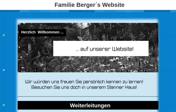 Vorschau von www.berger-zwickau.de, Berger, Familie