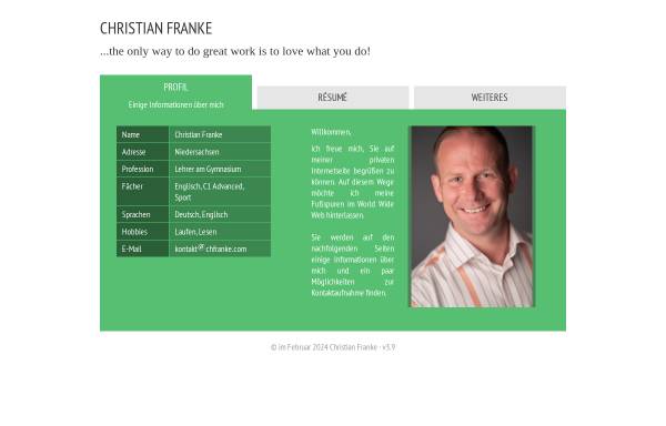 Vorschau von chfranke.com, Franke, Christian