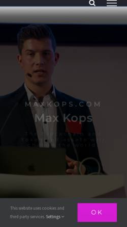 Vorschau der mobilen Webseite maxkops.de, Kops, Max