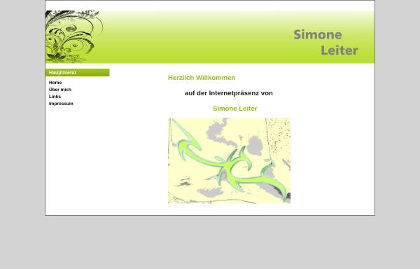 Vorschau von www.simoneleiter.de, Leiter, Simone