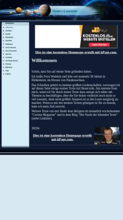 Vorschau der mobilen Webseite svenwedekin.npage.de, Wedekin, Sven