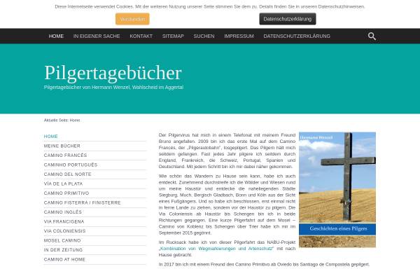 Vorschau von www.hermann-the-german.de, Wenzel, Hermann - Pilgertagebücher