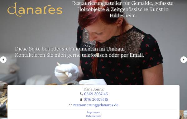 Vorschau von www.danares.de, danares
