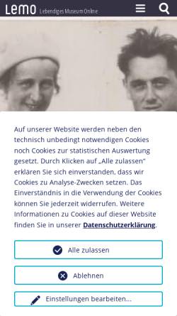 Vorschau der mobilen Webseite www.dhm.de, Biographie: Willi Münzenberg, 1889-1940