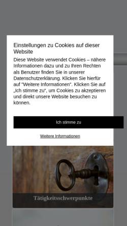 Vorschau der mobilen Webseite www.ra-staudenmayer.de, Staudenmayer