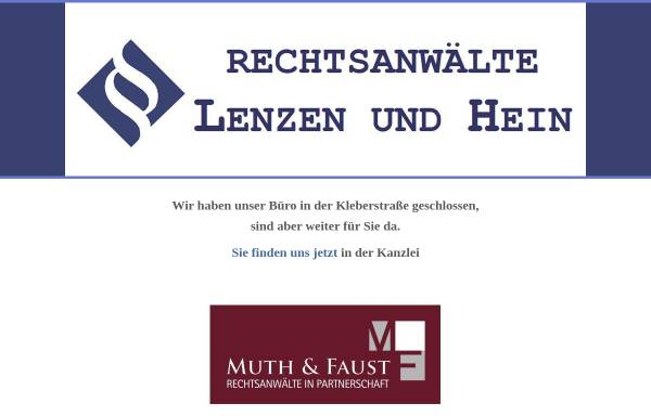 Vorschau von www.lenzen-hein.de, Rechtsanwälte Klaus Lenzen, Anja Hein