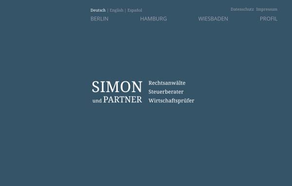 Vorschau von www.simon-law.de, Rechtsanwalt Stephan Meyer