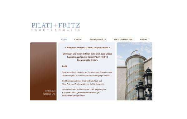 Vorschau von www.pilati-partner.de, Pilati und Partner