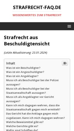 Vorschau der mobilen Webseite beschuldigten-notruf.de, Beschuldigten-Notruf
