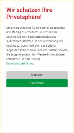 Vorschau der mobilen Webseite www.kirchegt.de, Evangelischer Kirchenkreis Gütersloh