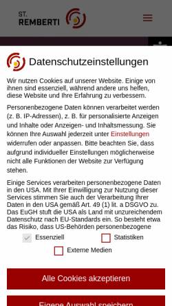 Vorschau der mobilen Webseite remberti.de, Ev. St. Remberti-Gemeinde Bremen