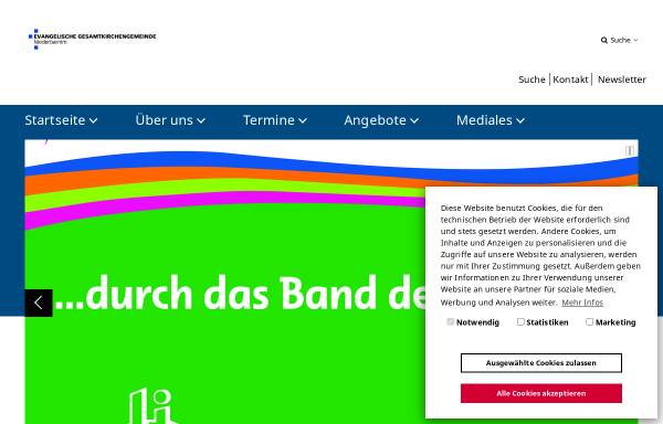 Vorschau von www.kirche-klosterfelde.de, Evangelische Kirchengemeinde Klosterfelde mit Stolzenhagen und Prenden