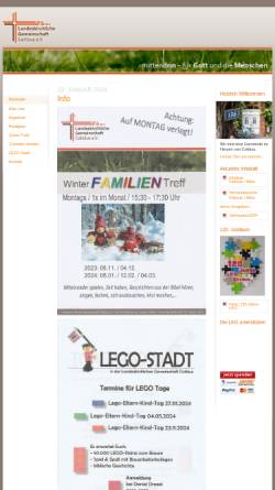 Vorschau der mobilen Webseite www.lkg-cottbus.de, Landeskirchliche Gemeinschaft Cottbus