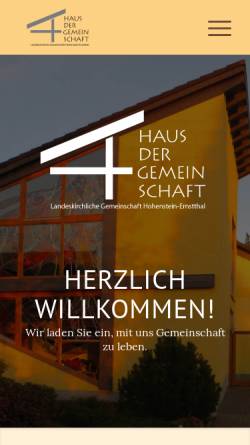 Vorschau der mobilen Webseite lkg-hohenstein-ernstthal.de, Landeskirchliche Gemeinschaft Hohenstein-Ernstthal