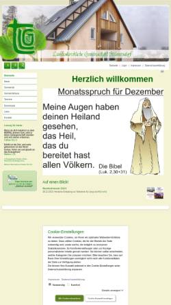 Vorschau der mobilen Webseite www.lkg-hilmersdorf.de, Landeskirchliche Gemeinschaft (LKG) Hilmersdorf