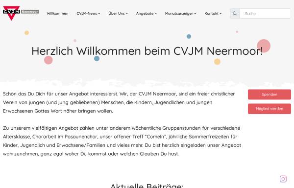 Vorschau von www.cvjm-neermoor.de, CVJM Neermoor e.V.