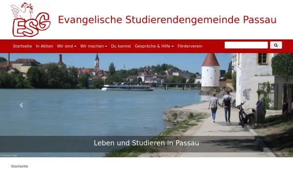 Vorschau von esg-passau.de, ESG Passau