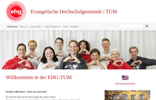 Vorschau von www.ehg-tum.de, München TUM - EHG