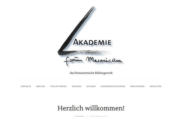 Akademie Forum Masonicum