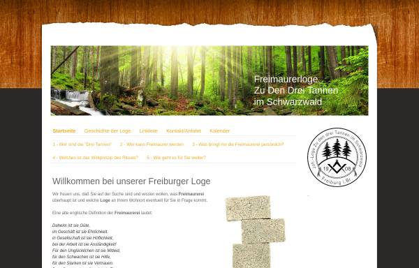 Vorschau von www.3tannen.de, Zu den Drei Tannen im Schwarzwald