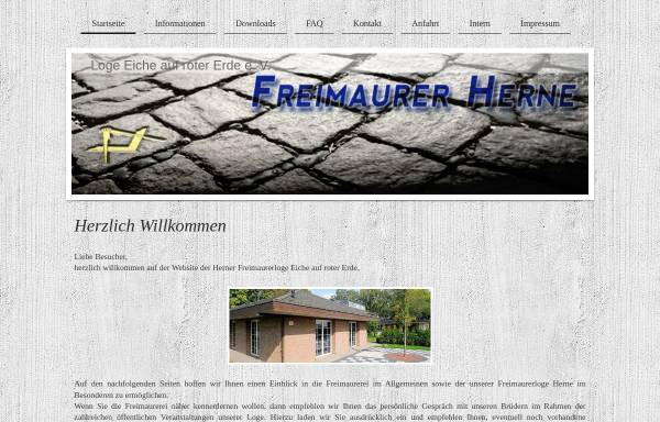 Vorschau von www.freimaurer-herne.de, Eiche auf Roter Erde