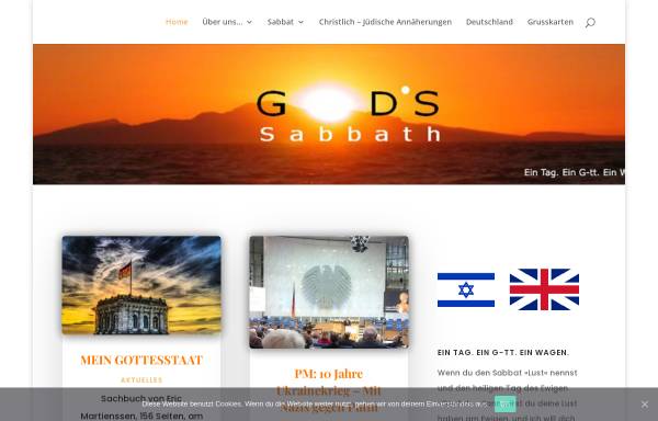 Vorschau von www.gods-sabbath.de, God's Sabbat