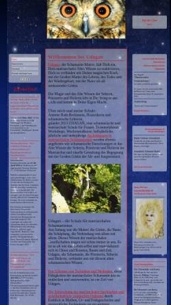 Vorschau der mobilen Webseite www.udagan.de, matriarchalen Schamanismus