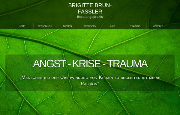 Vorschau von www.angst-krisen-traumaberatung.ch, Angst-Krisen-Traumaberatung / Beratungspraxis Brigitte Brun-Fässler