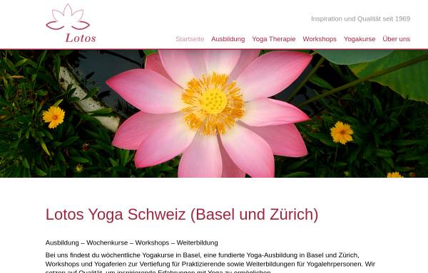 Vorschau von lotosyoga.ch, Lotos Yoga