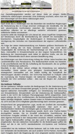 Vorschau der mobilen Webseite www.relikte.com, Atomwaffenlager in Niedersachsen