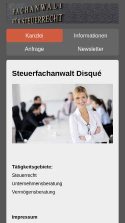 Vorschau der mobilen Webseite www.abgeltungsteuer.de, Abgeltungsteuer.de