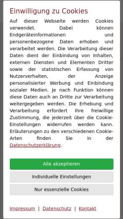 Vorschau der mobilen Webseite www.retriever-in-not.de, Retriever in Not