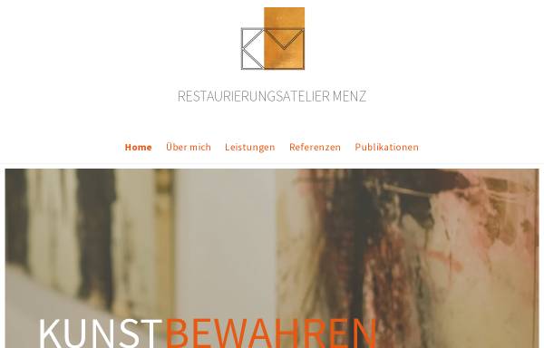 Vorschau von www.menz-restaurierung.de, Diplomrestauratorin Katrin Menz
