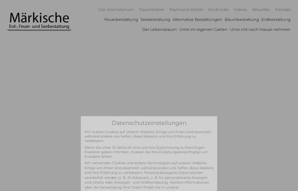 Vorschau von www.raymund-stelzer.de, Stelzer Bestattungen
