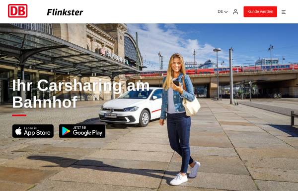 Vorschau von www.flinkster.de, Flinkster - DB Carsharing der Bahn