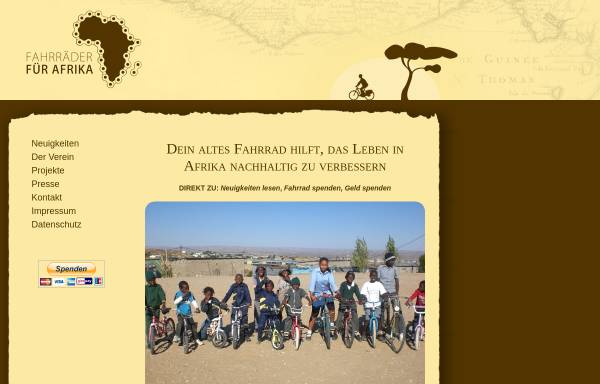 Fahrräder für Afrika e.V.