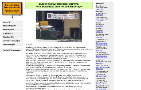 Bürgerinitiative Reinhardtsgrimma