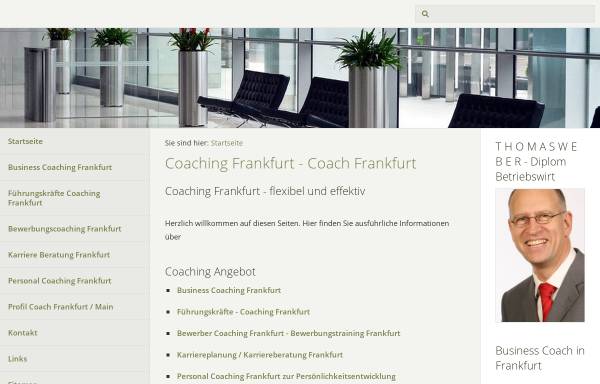 Vorschau von www.tw-coaching-frankfurt.de, Thomas Weber Coaching