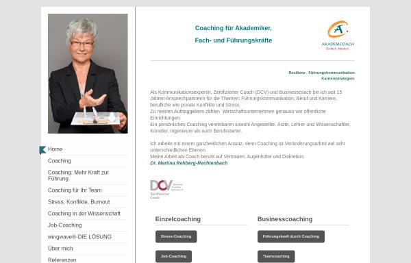 Vorschau von www.akademcoach.de, Akademcoach