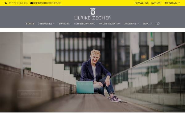 Vorschau von ulrikezecher.de, Ulrike Zecher Markenberatung | Schreibcoaching
