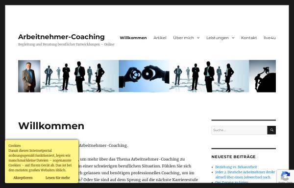 Vorschau von arbeitnehmer-coaching.de, Rolf Schmitt