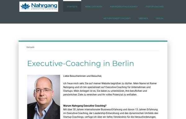 Vorschau von www.nahrgang-coaching.de, Nahrgang Coaching