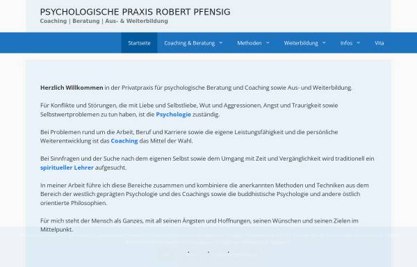 Vorschau von www.robert-pfensig.de, Robert Pfensig