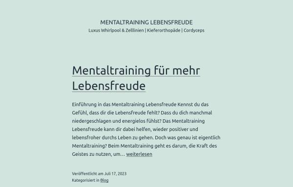 Vorschau von www.mentaltraining-lebensfreude.de, GSE Mentaltraining