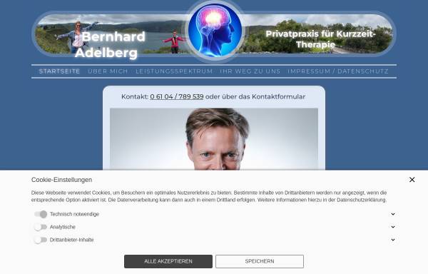 Vorschau von www.b-adelberg.de, Privatpraxis Dipl.-Psych. Bernhard Adelberg