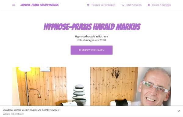 Vorschau von hypnose-bochum-harald-k-markus.business.site, Praxis für Psychologische Beratung