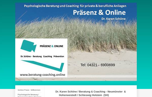 Vorschau von www.schoenekommunikation.de, Dr. med. Karen Schöne
